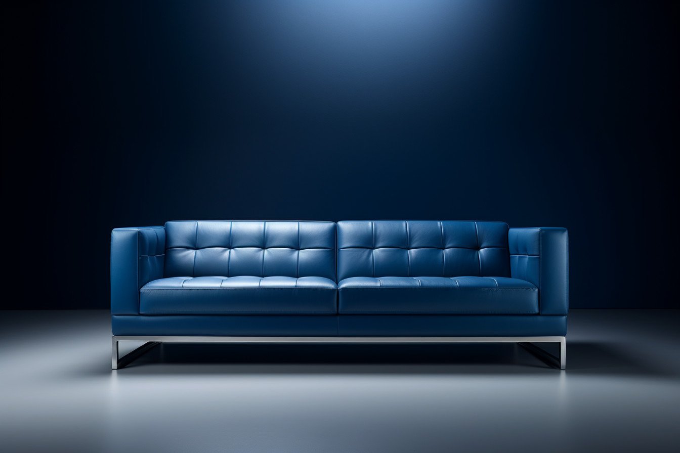 Luxurious Modern Office Couch in a Minimalist Setting - Free Image ...