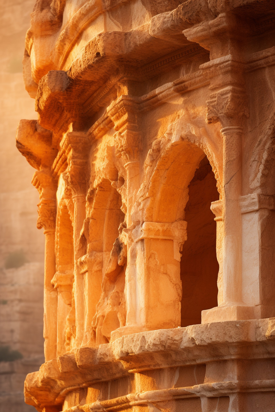 ancient-architectural-wonders-with-dramatic-shadows-a-close-up-view-of